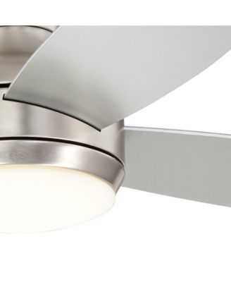 52" Elite Modern Dimmable LED Light Remote Control Hugger Indoor Ceiling Fan