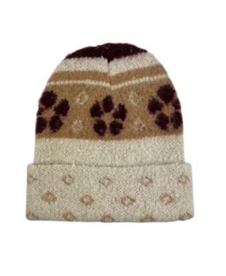 Flower Cuff Beanie