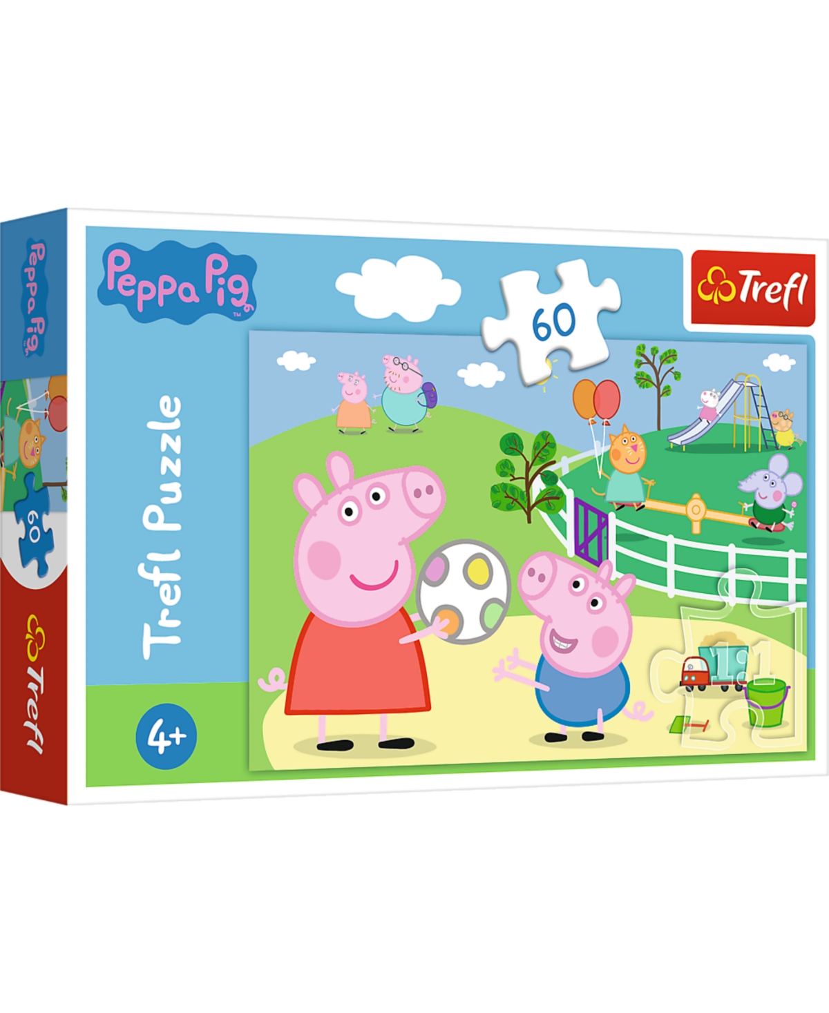 Trefl Kids' Peppa Pig 60 Piece Puzzle In Multi