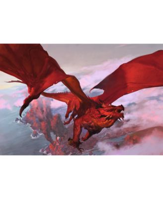 Wood Craft 501 Piece Wooden Puzzle - Dungeons & Dragons - Ancient Red Dragon