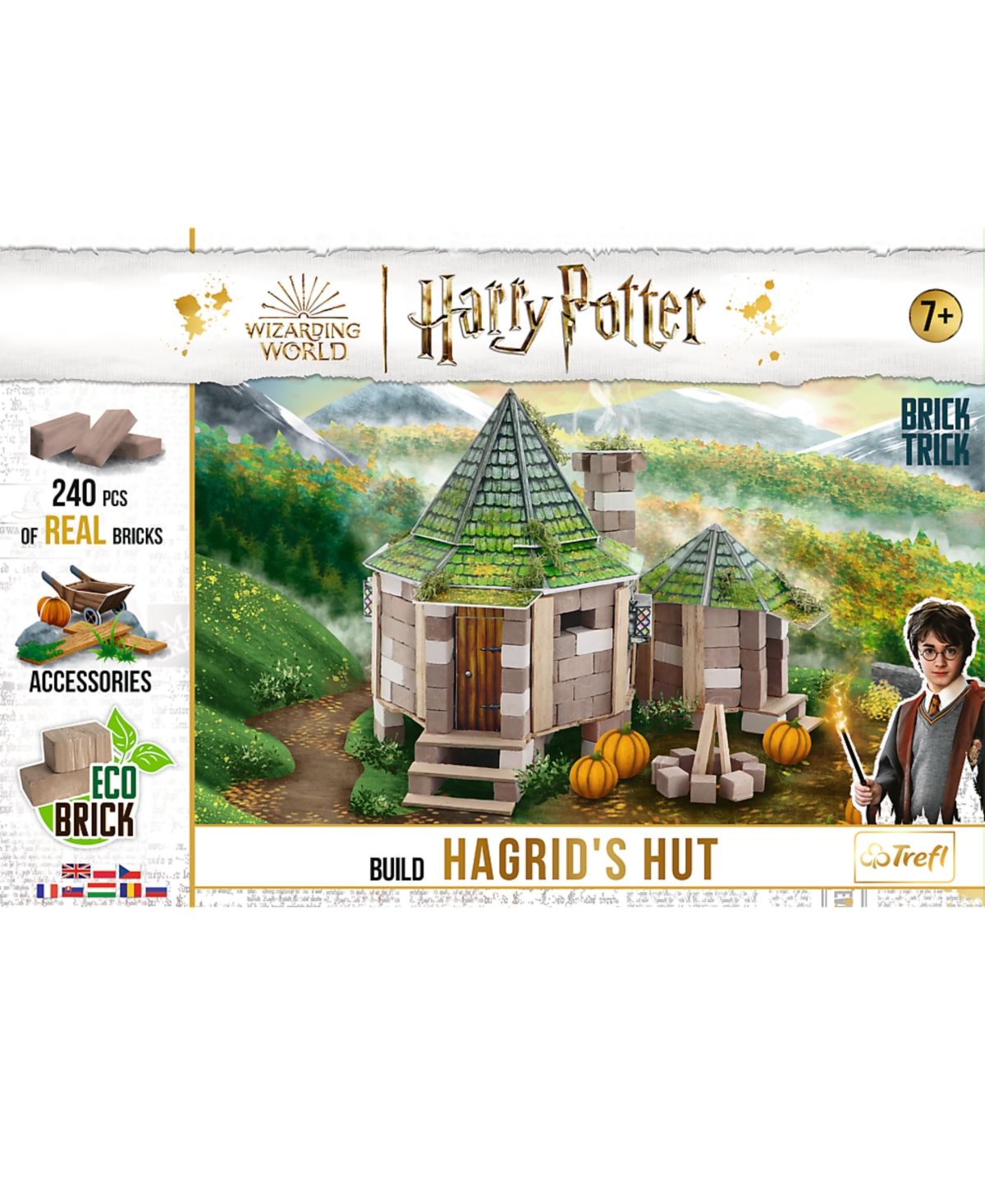Shop Trefl Harry Potter Brick Tricks Hagrid's Hut In Multi