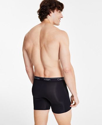 Calvin Klein Men's 3-Pack Microfiber Stretch Low-Rise Trunk Underwear -  Macy's