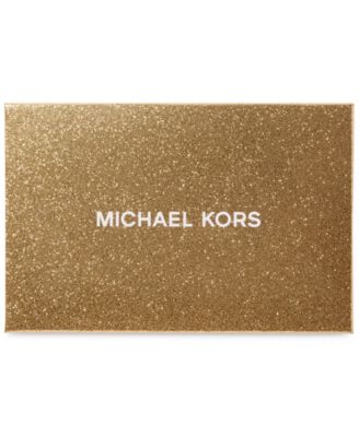 Michael Kors Jet Set Double Zip Wristlet In Gift Box - Macy's