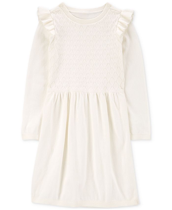 Carter's Little Cotton Sweater Dress Macy's