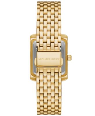 Michael Kors Women's Emery Three-Hand Gold-Tone Stainless