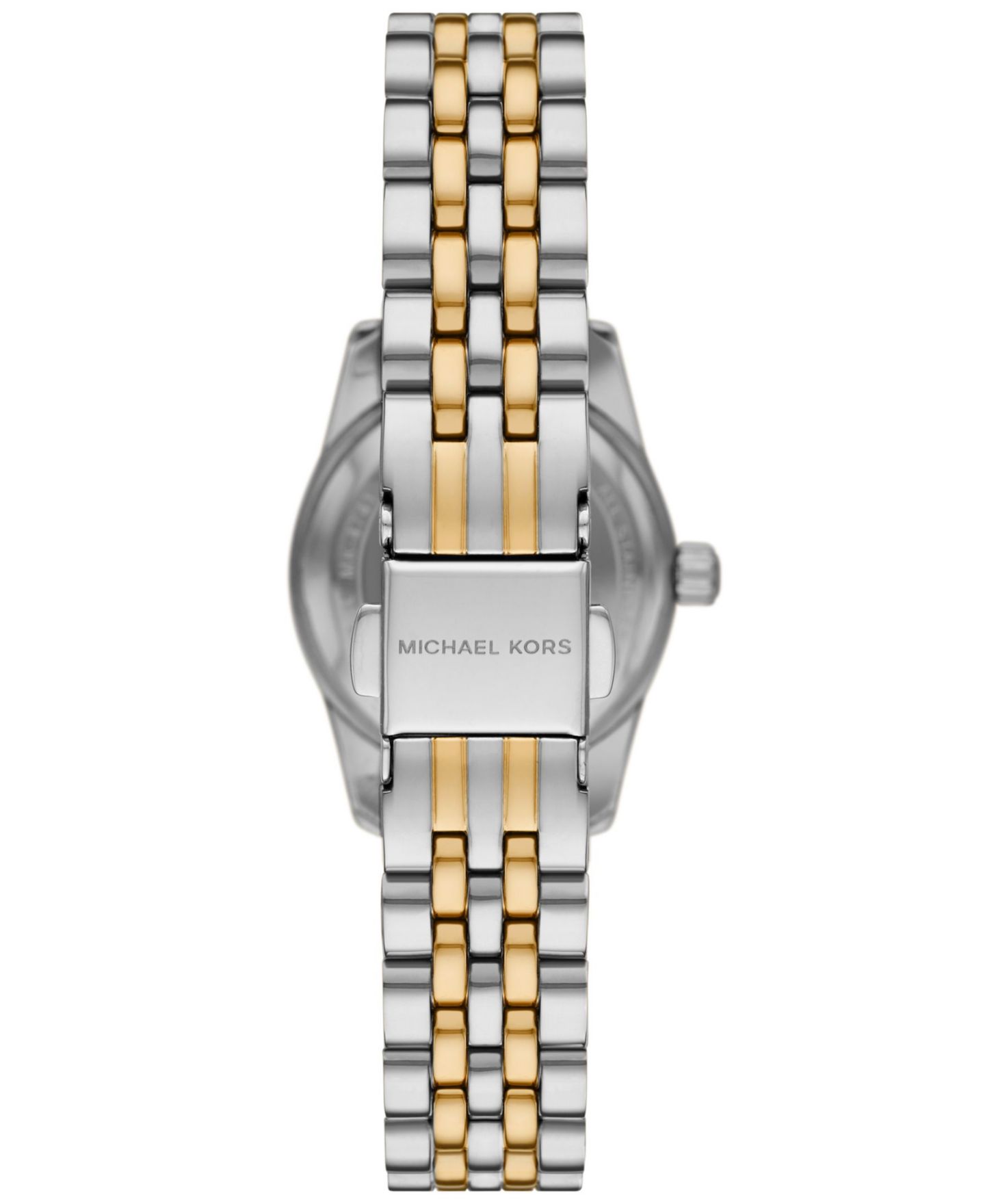 Женские часы Michael Kors Lexington Three-Hand Two-Tone Stainless Steel Watch, 26mm — фото 4