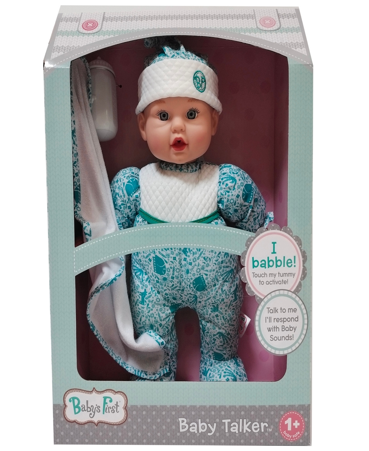 Baby's First By Nemcor Baby Talker Interactive Baby Doll In Multi