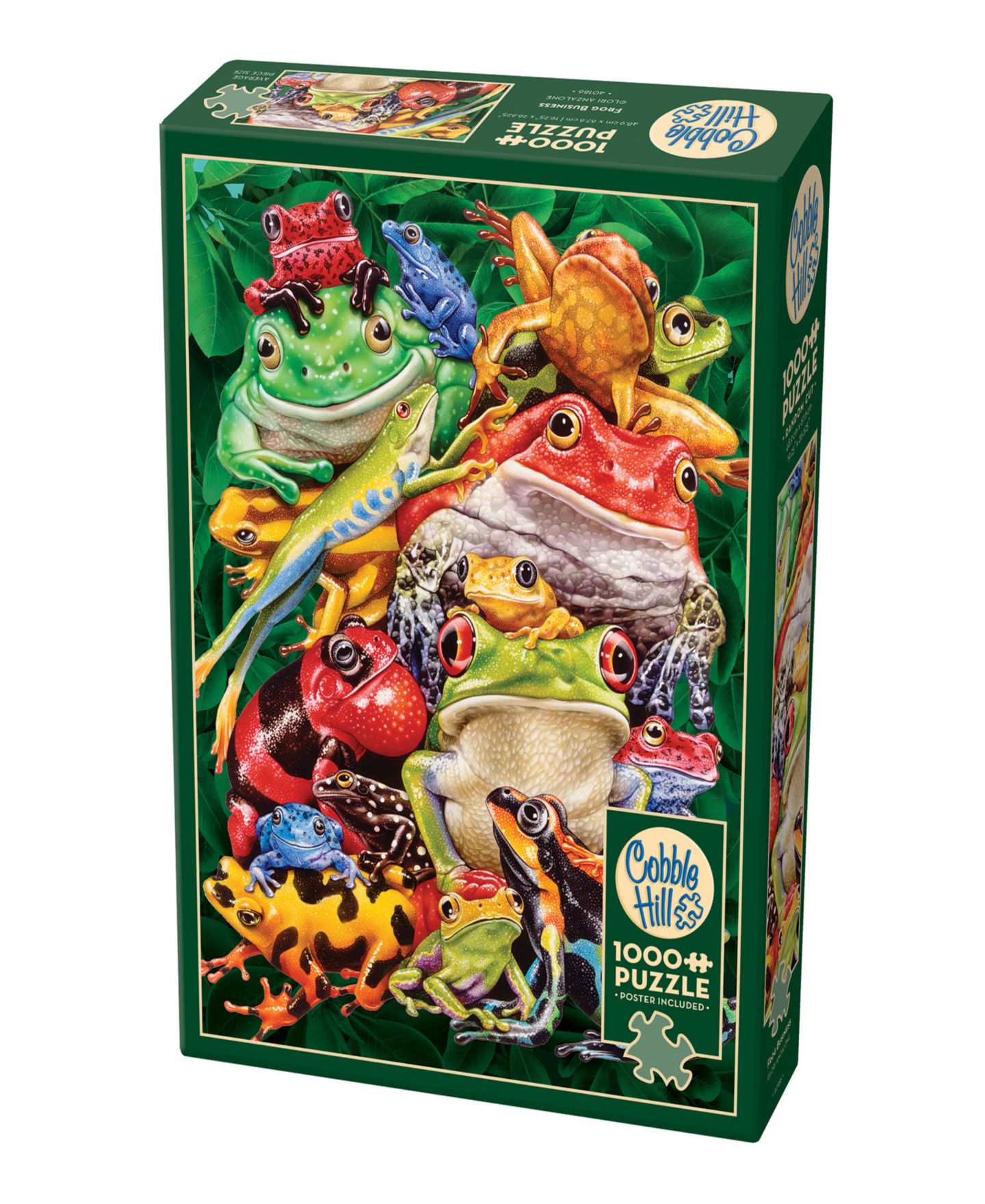 Детский пазл Cobble Hill Frog Business 1000-Piece Puzzle, Ages 12+ — фото 1