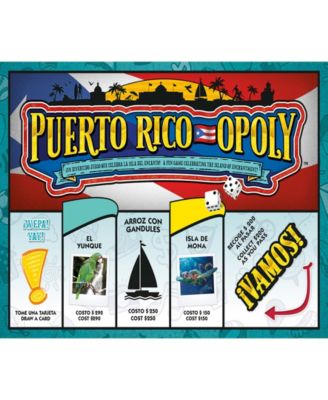 Puerto Rico-opoly Board Game