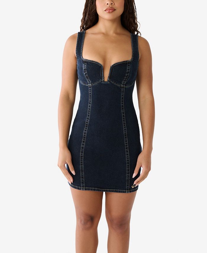 True religion jean best sale dress