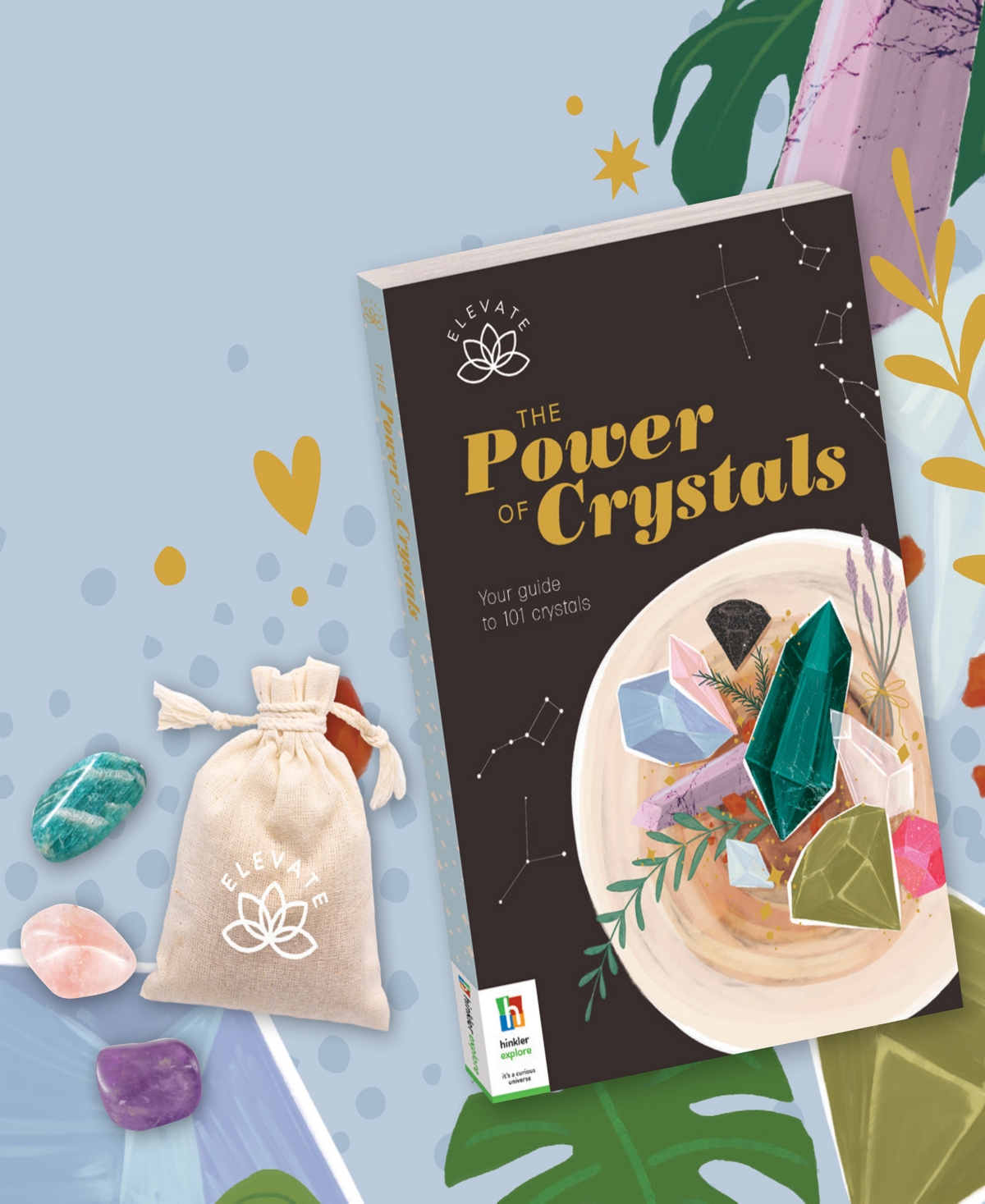 Shop Elevate - The Power Of Crystals Kit In Multi