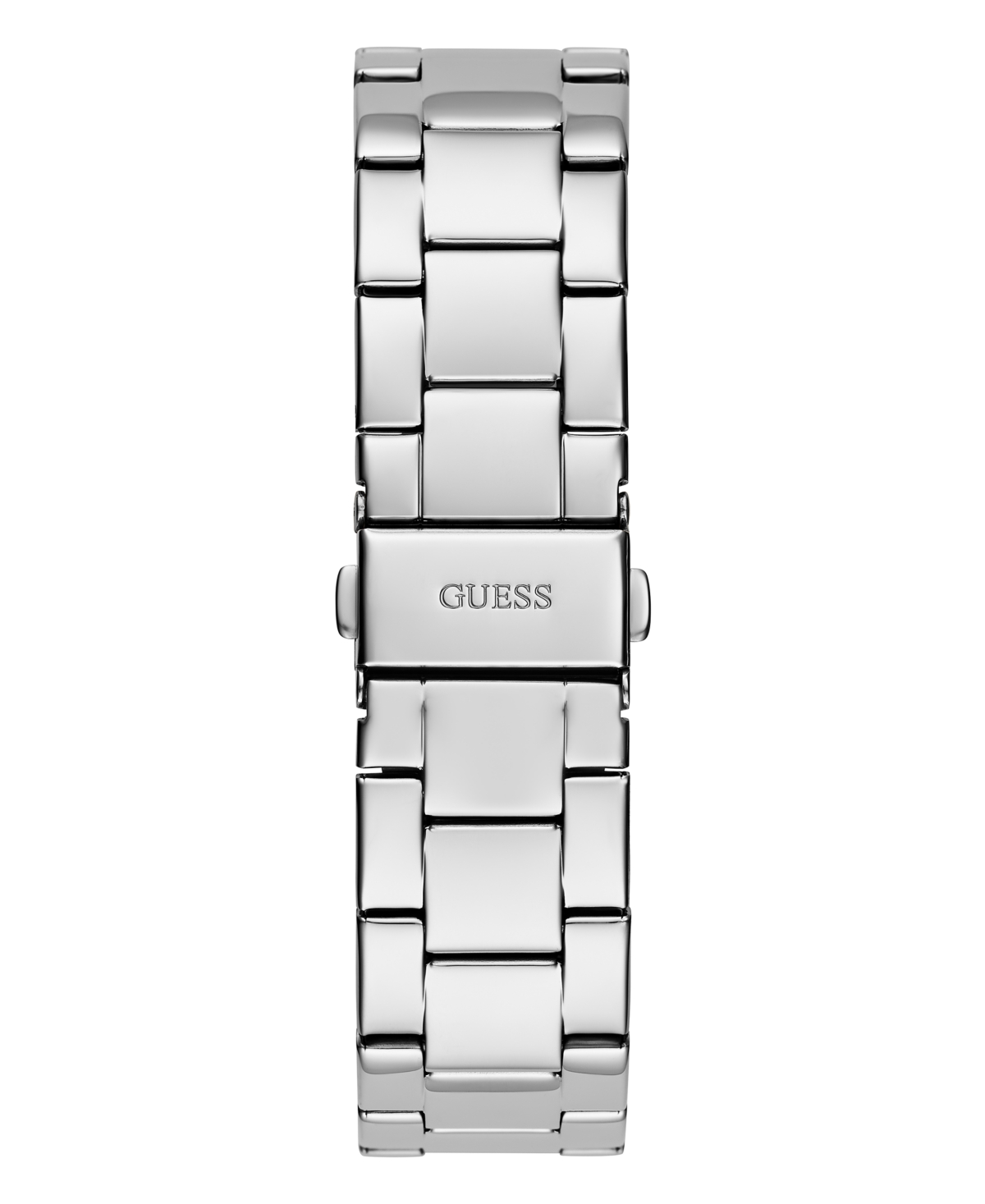 Guess Women's Analog Silver-Tone Stainless Steel Watch 40mm - Silver-Tone