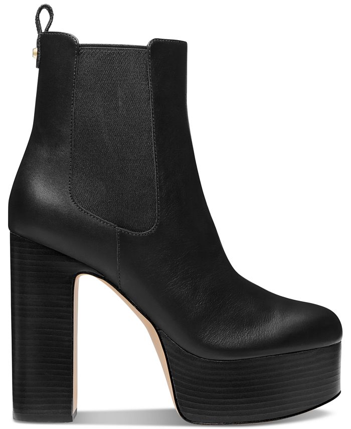 michael kors platform booties