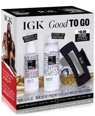 IGK Hair - 3-Pc. Good To Go Smoothing Travel Set