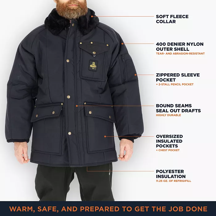Big & Tall Iron-Tuff Siberian Jacket - Extreme Cold Weather Workwear, -50°F Protection, Durable & Water-Resistant - thumbnail 10