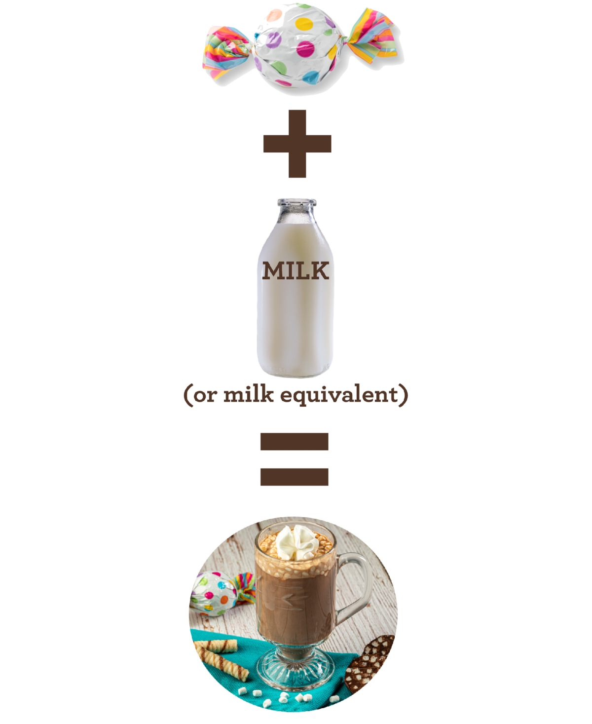 Hot Chocolate Balls Marshmallow Hot Chocolate, 3 Bar Pack