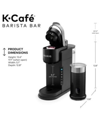K-Cafe Barista Bar Single Serve Coffee Maker And Frother