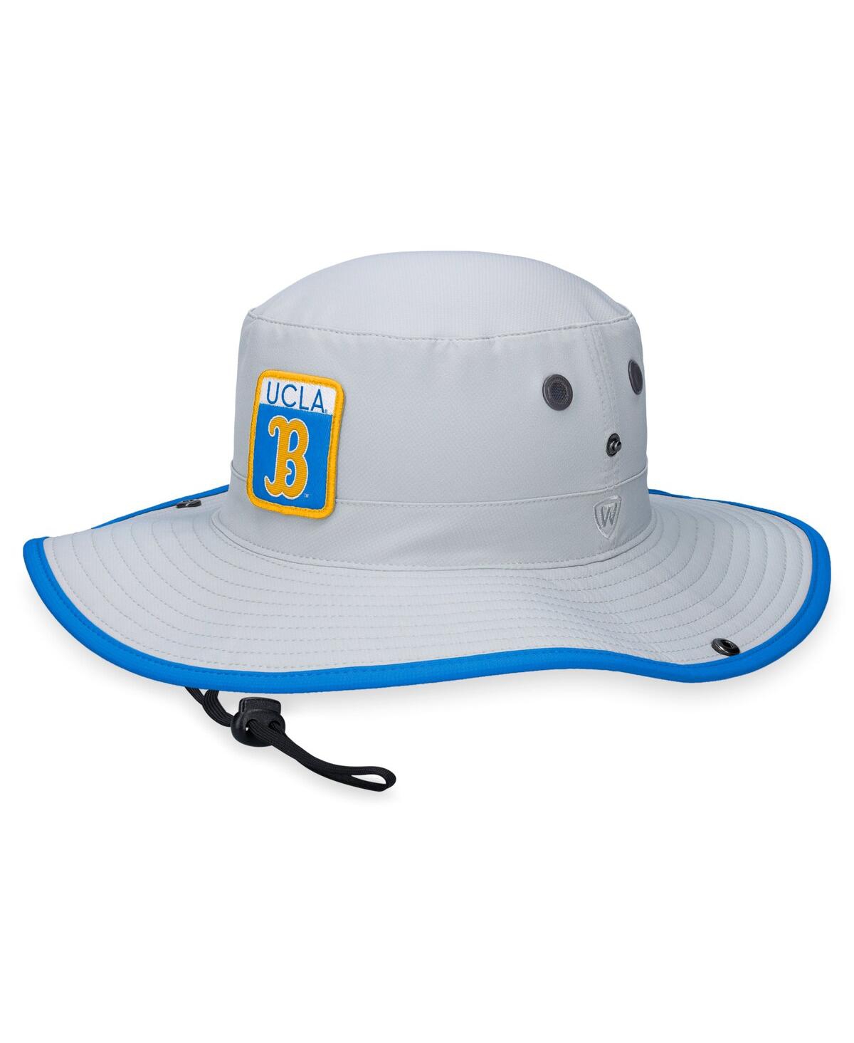 Shop Top Of The World Men's  Gray Ucla Bruins Steady Bucket Hat