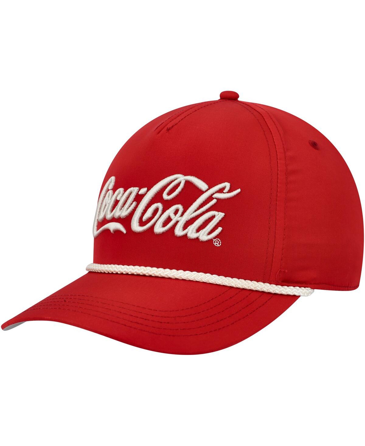 American Needle Men's  Red Coca-cola Traveler Snapback Hat