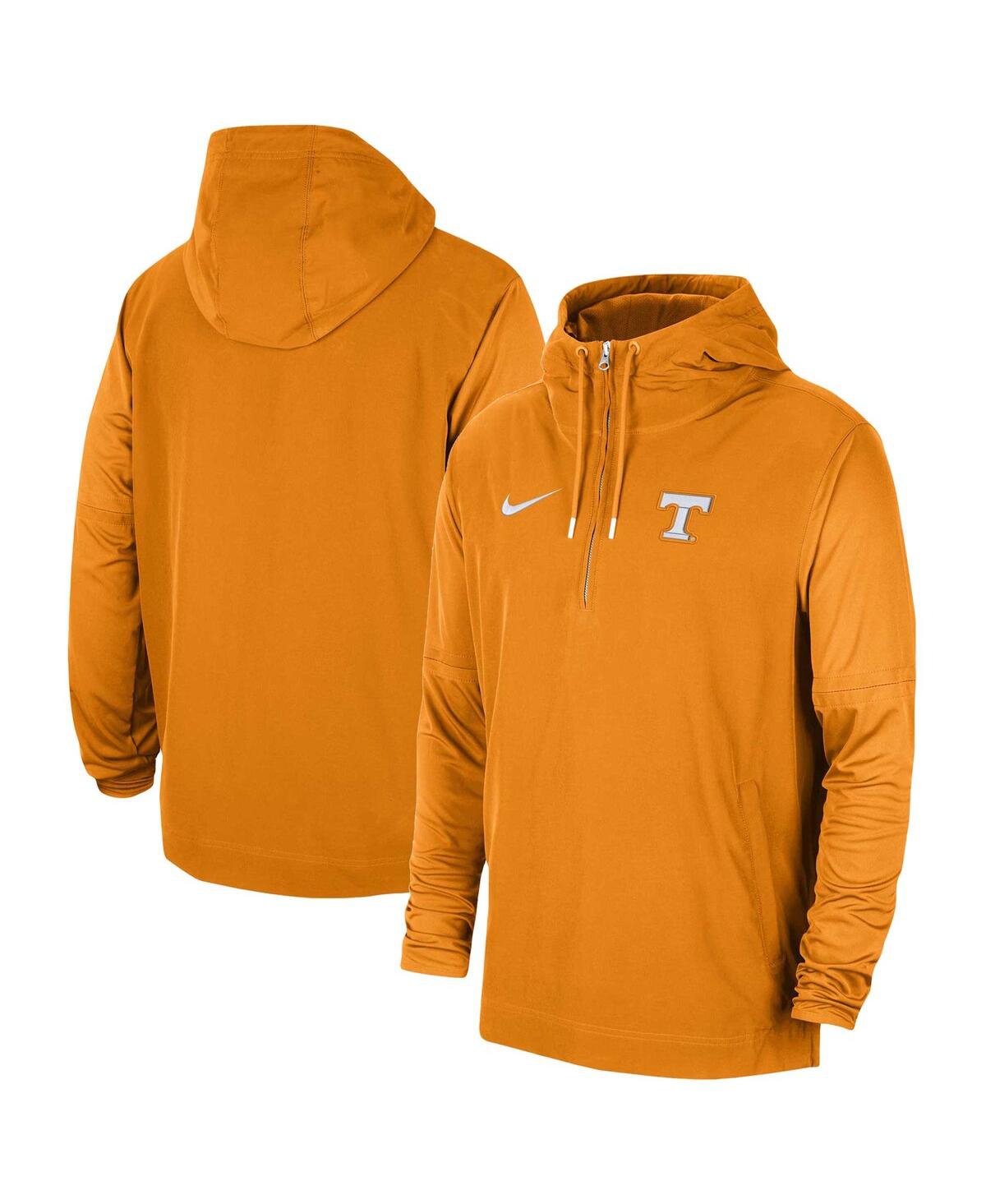 Shop Nike Men's  Tennessee Orange Tennessee Volunteers 2023 Coach Half-zip Hooded Jacket