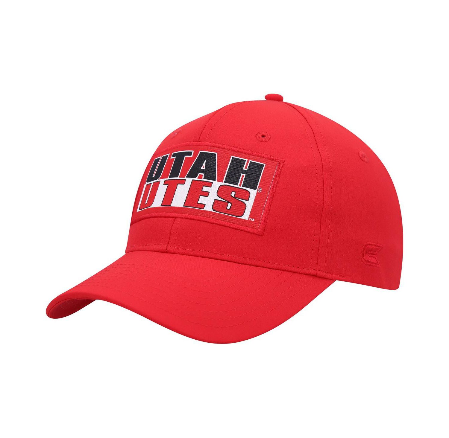 Men's Red Utah Utes Positraction Snapback Hat
