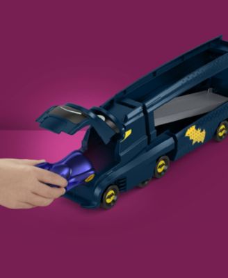 BatWheels Fisher-Price DC Toy Hauler and Car, Bat-Big Rig with Ramp and ...