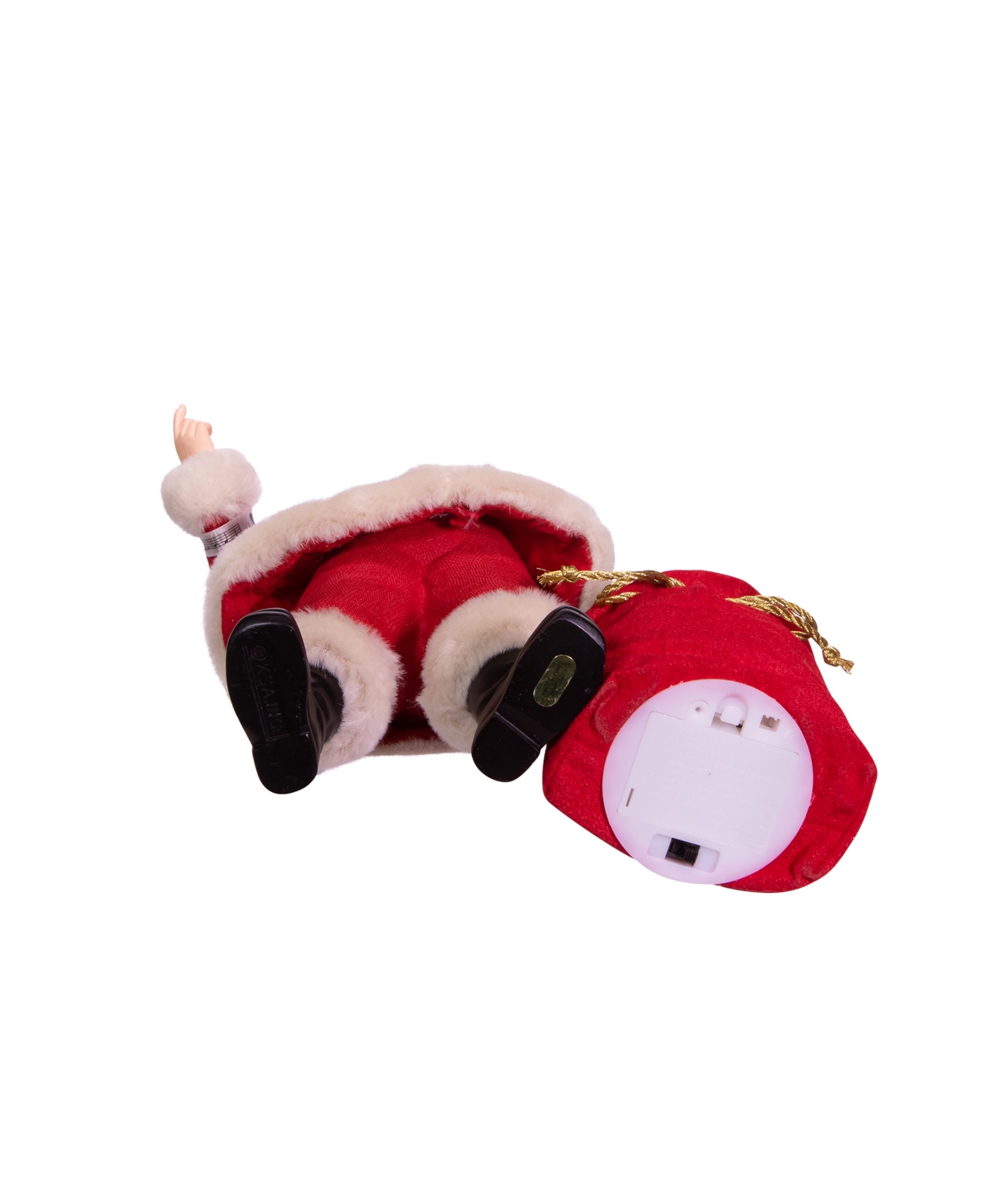 Kurt Adler Battery-Operated Fabriche Musical Karaoke Santa