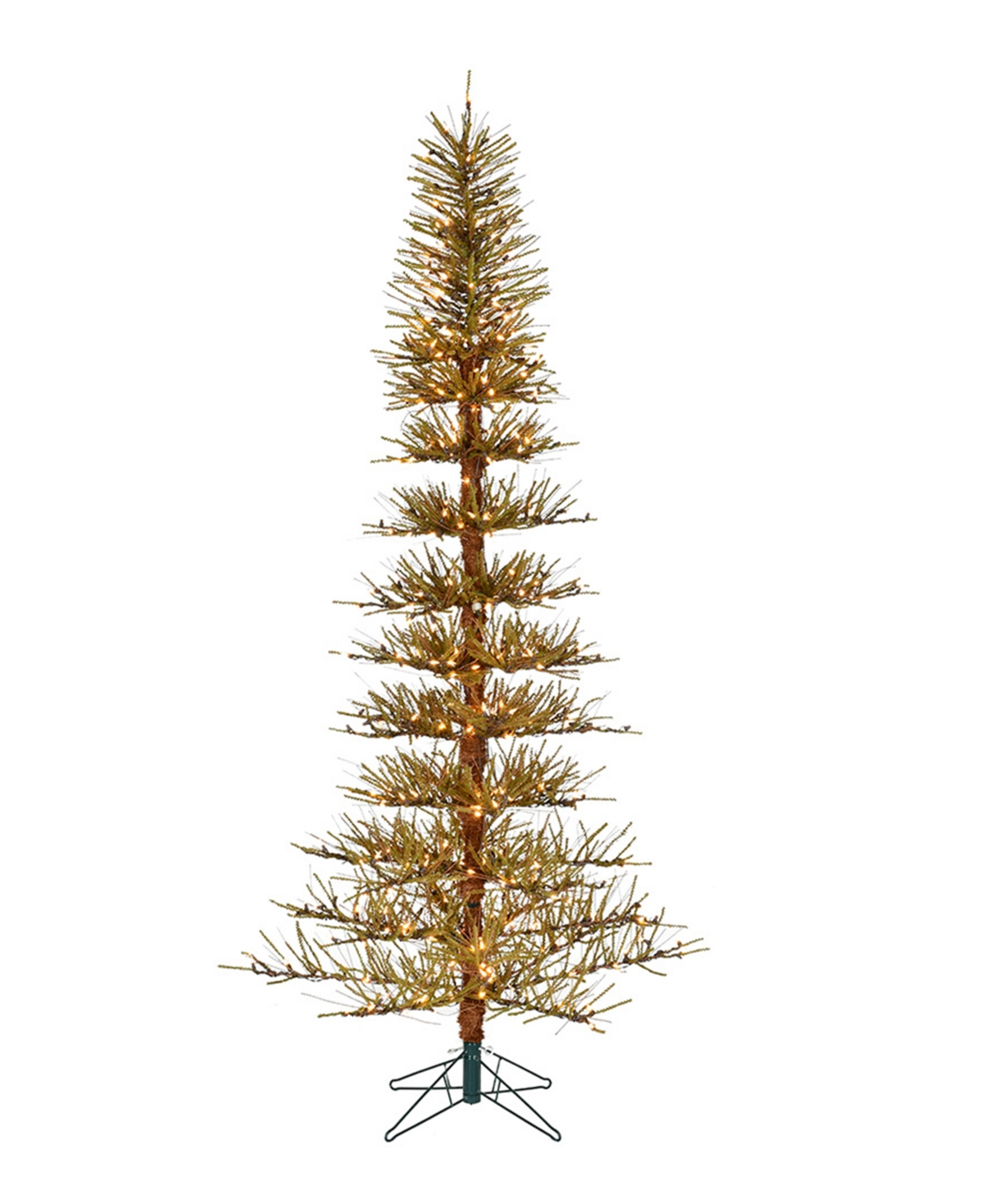 Kurt Adler Warm Led Slim German Layered Tree
