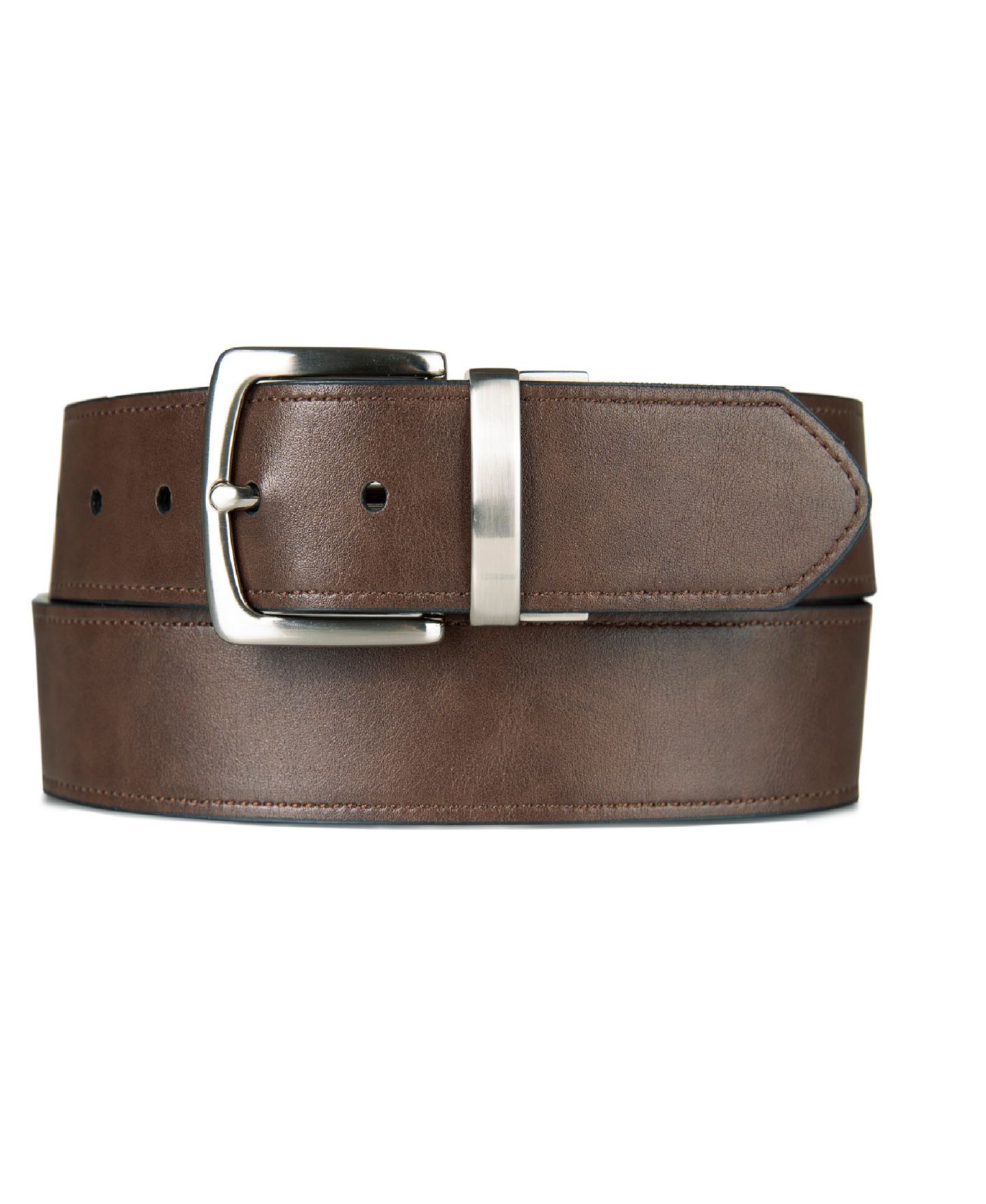 Мужской ремень Nautica Reversible Flag Belt, цвет: Тёмно-синий — фото 3