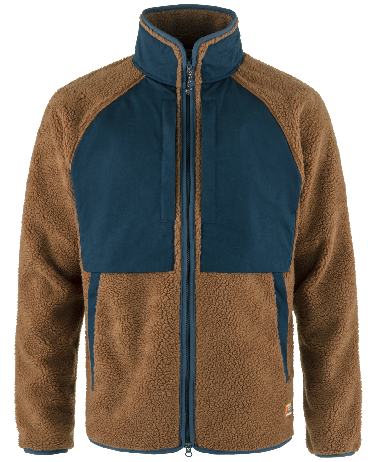 Men's Vardag Fleece Jacket - Chestnut-navy
