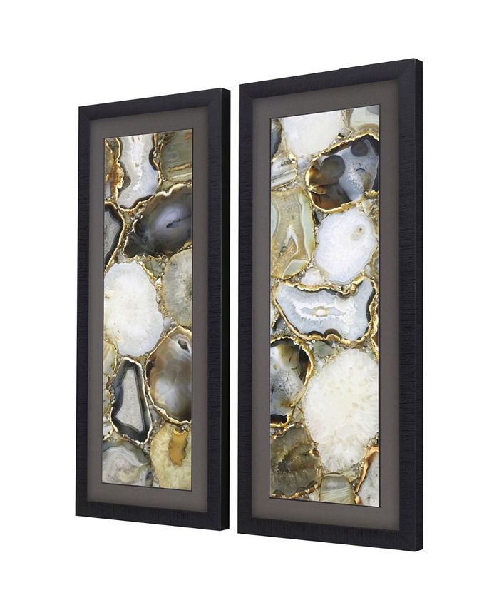 Paragon Picture Gallery Agate Framed Art, Set of 2 Macy's