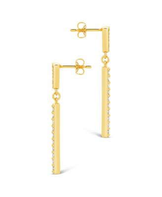 Cubic Zirconia Kiki Drop Stud Earrings