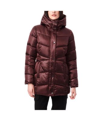 Women s Shiny Heavy Walker Puffer Jacket Macy s