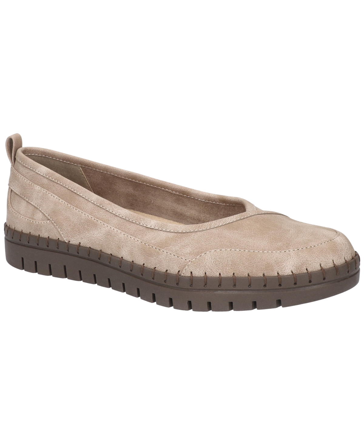 Women's Poe Comfort Flats - Brown