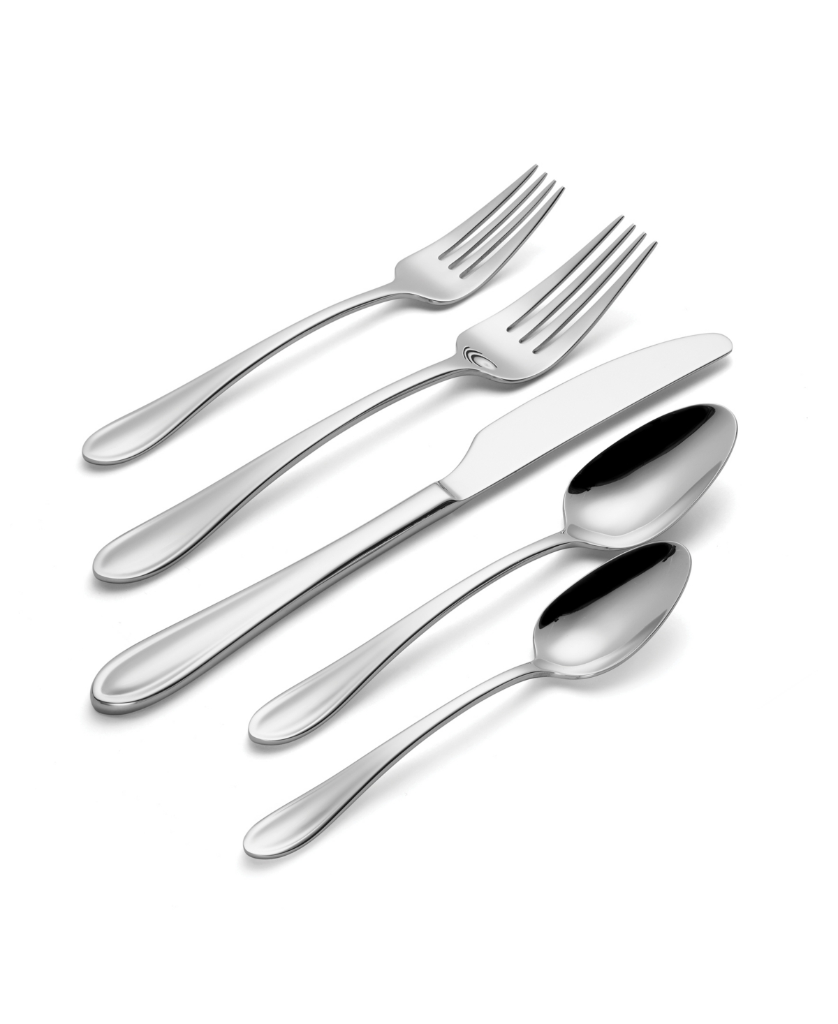 Oneida Madelynn 42 Piece Everyday Flatware Set - Metallic and No Color