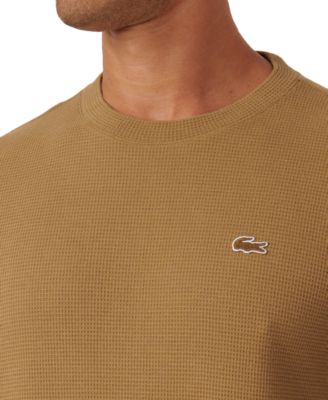 Men's Waffle-Knit Thermal Sleep Shirt