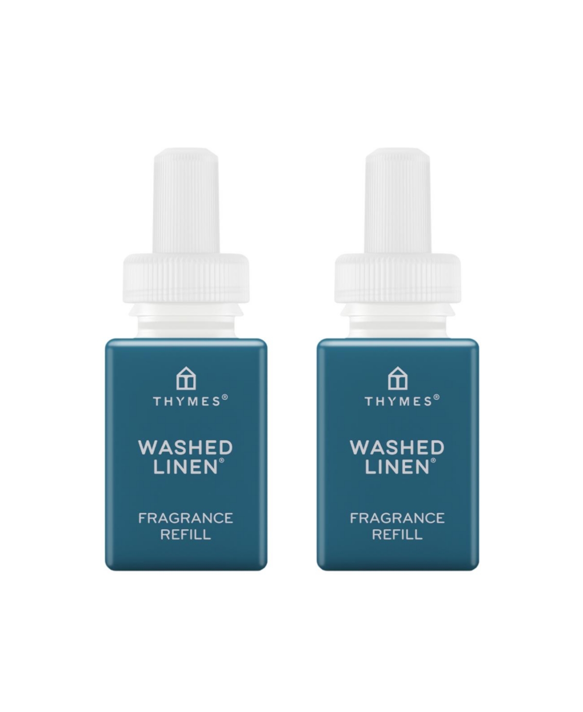 and Thymes - Washed Linen - Fragrance for Smart Home Air Diffusers - Room Freshener - Aromatherapy Scents for Bedrooms & Living Rooms - 2 Pack