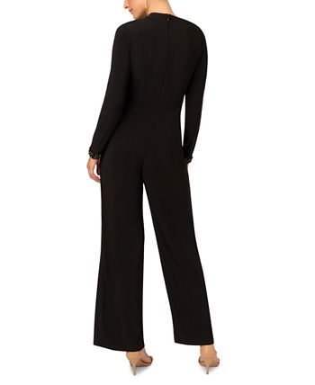Adrianna papell beaded jumpsuit online