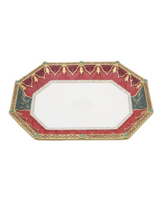 Noel Holiday Large Platter, 16-in x 12-in