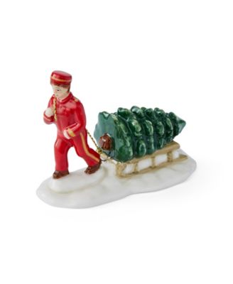 Christmas Tree Vintage Hotel with Bell Hop Set