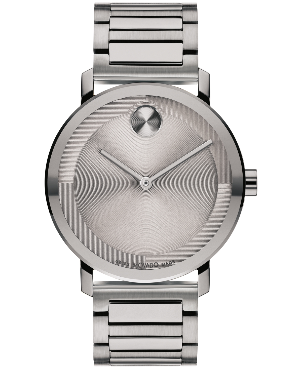 Shop Movado Men's Bold Evolution 2.0 Swiss Quartz Ionic Plated Gray Steel Watch 40mm