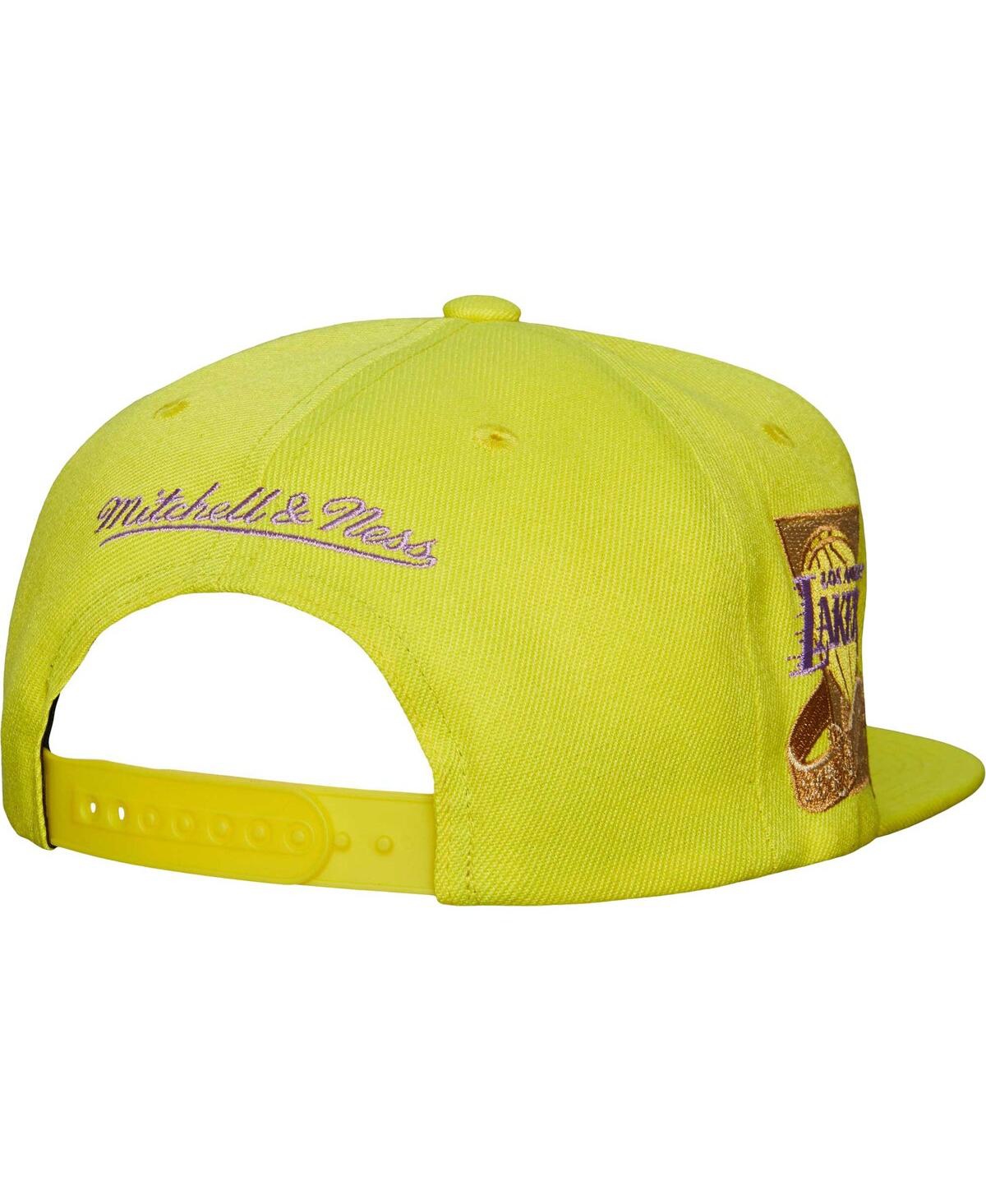 Shop Mitchell & Ness Men's  Gold Los Angeles Lakers Hardwood Classics Soul Pastel Snapback Hat