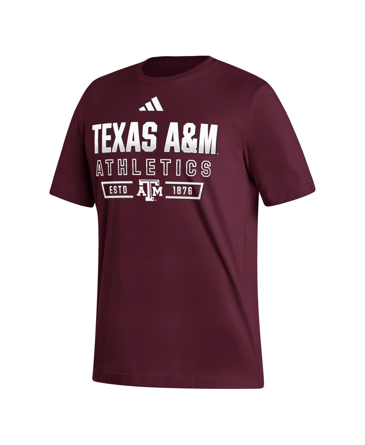 Adidas Originals Men's Adidas Maroon Texas A&m Aggies Head Of Class Fresh T-shirt In Maroon
