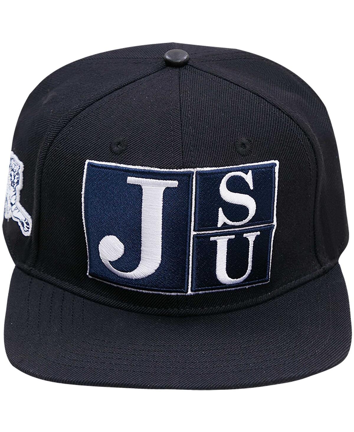 Shop Pro Standard Men's  Black Jackson State Tigers Arch Over Logo Evergreen Snapback Hat