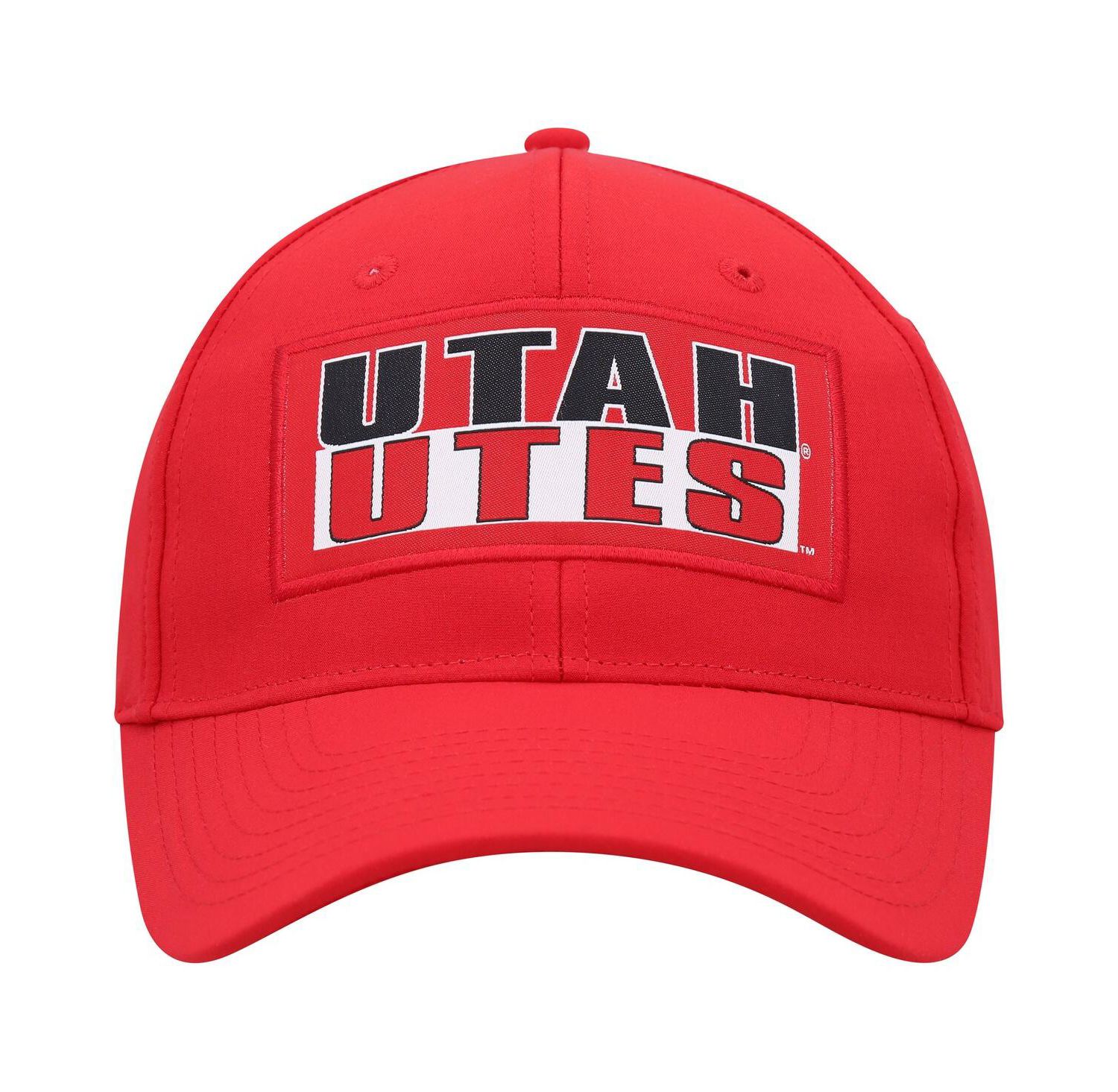 Men's Red Utah Utes Positraction Snapback Hat