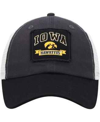 Men's Charcoal Iowa Hawkeyes Objection Snapback Hat