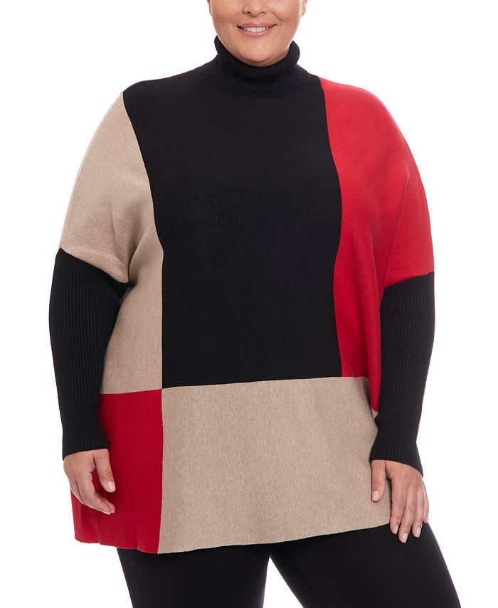Joseph a deals turtleneck poncho sweater