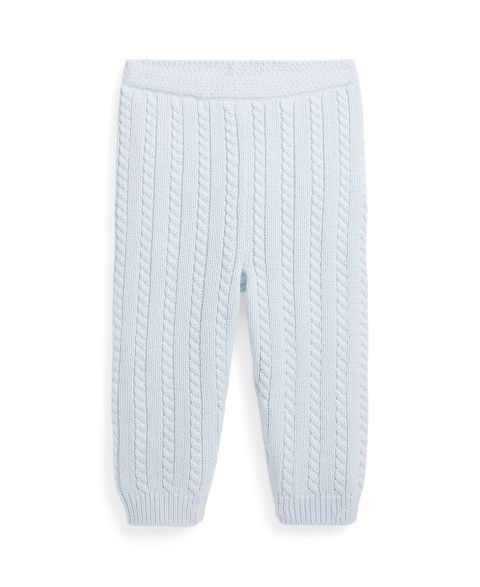 Брюки Polo Ralph Lauren Baby Boys or Girls Cotton Cable Knit Sweater Pants, цвет: Синий