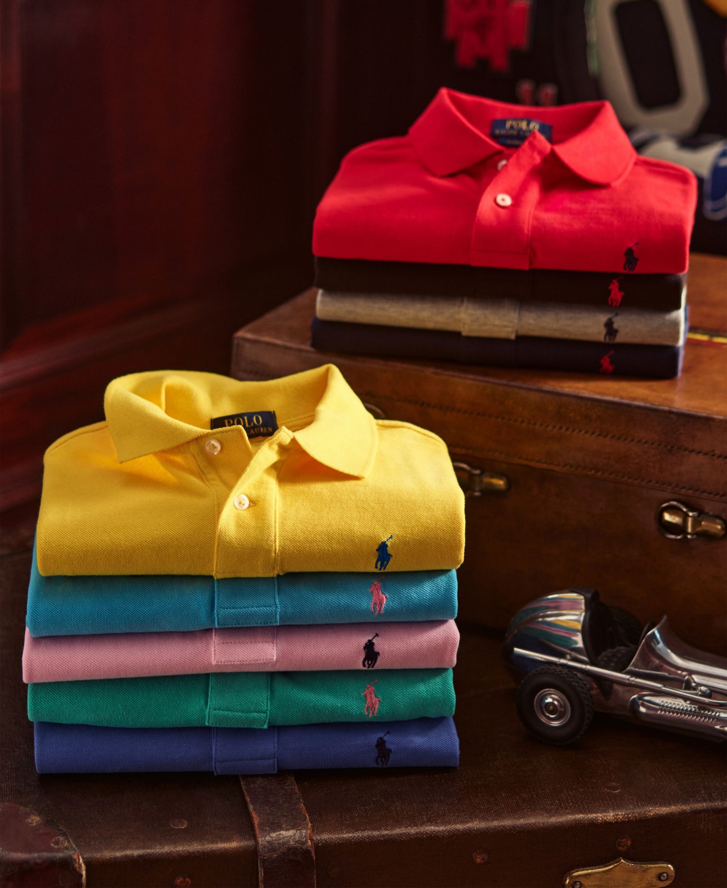 Toddler, Little and Big Boys Cotton Mesh Polo Shirt
