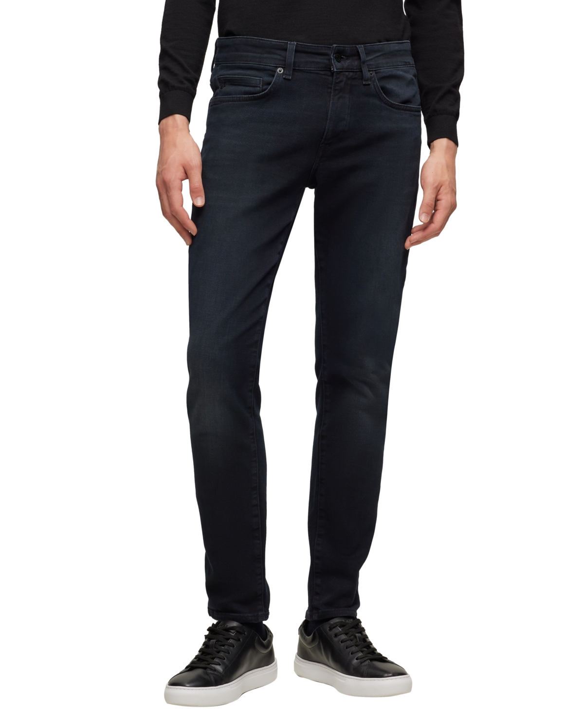 Hugo Boss Boss By  Men's Slim-fit Jeans In Black